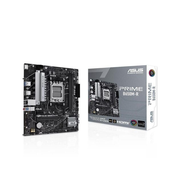 ASUS PRIME B650M-R AMD B650M Soket AM5 mATX DDR5 7000MHz (OC) M.2 Anakart