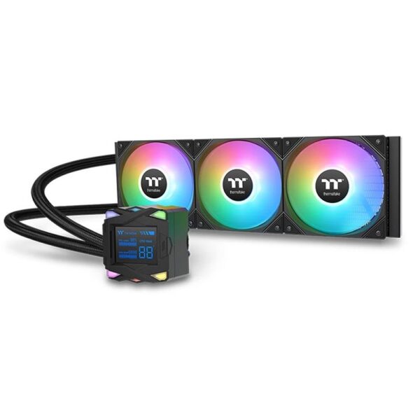 THERMALTAKE LA360-S LCD Isı Dereceli Ekran Ekran ARGB LED Fanlı 360mm Intel/AMD Uyumlu Sıvı Soğutma Sistemi