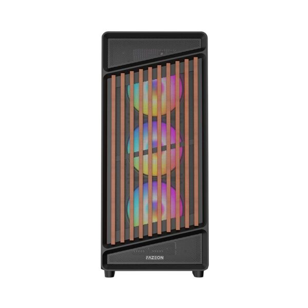 FAZEON F19 750W 80PLUS BRONZE 4x120mm ARGB Fanlı ATX Siyah Bilgisayar Kasası