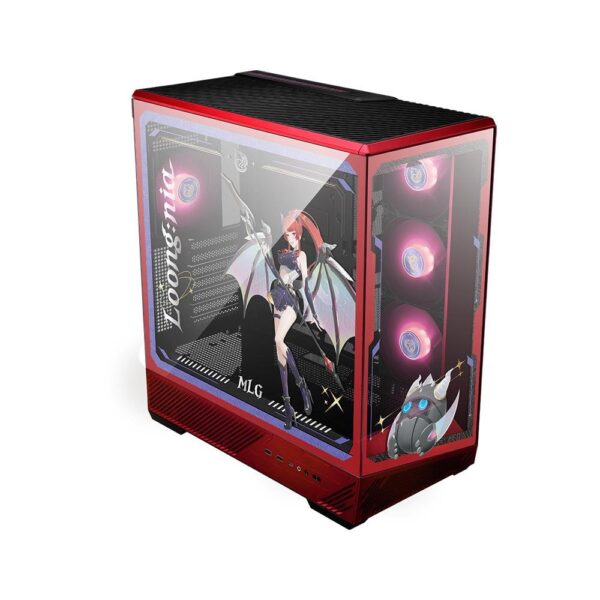 MSI MAG PANO 130R MLG EDITION 4x120mm ARGB FANLI ATX GAMING KASA